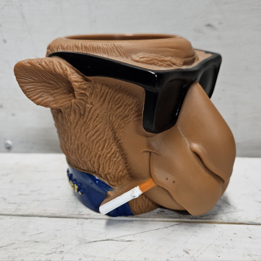 1991 Vintage Camel Cigarette Smooth Character Beer Can Koozie Holder Collectible